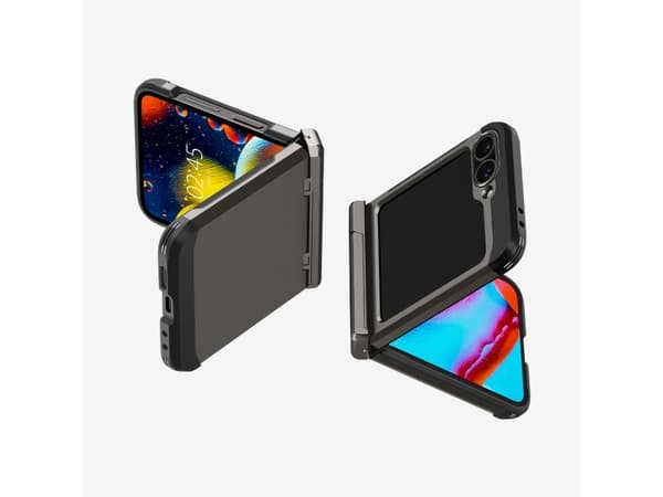 Spigen Tough Armor Pro, Omslag, Samsung, Galaxy Z Flip 6, 17 cm (6.7"), Grå