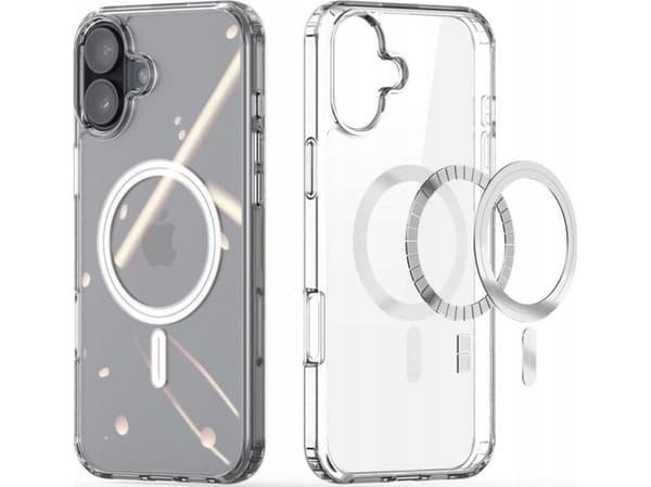 Dux Ducis Clin Mag-deksel med MagSafe til iPhone 16 Plus - gjennomsiktig