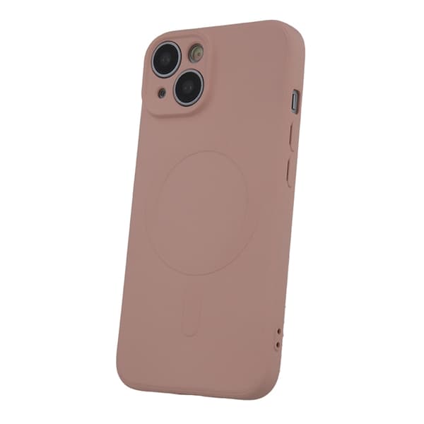 iPhone 14 Pro Mobilskal Magsafe Simple Color - Rosa