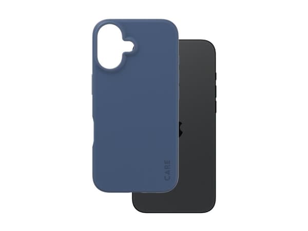 PanzerGlass CARE by ® Fashionable Case Blue iPhone 16, Cover, Apple, Apple - iPhone 16, Blue