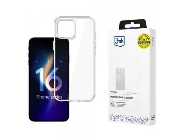 3mk Armor Case do Apple iPhone 16 Pro Max przezroczysty