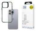 Miniatyrbild 1 av 3: 3MK Satin Armor Case+, Omslag, Apple, iPhone 16 Pro Max, 17,5 cm (6.9"), Grön, Transparent