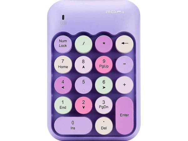 Mofii-tastatur MOFII X910 trådløst numerisk tastatur (lilla)