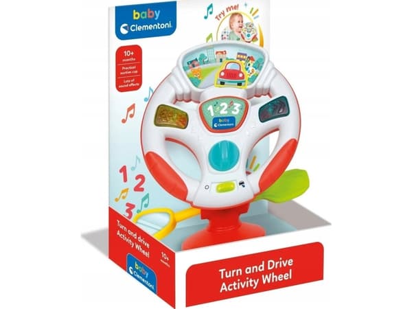 Clementoni baby Interaktiv elektronisk ratt 17929