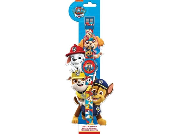 KE02 Psi Patrol PAW PATROL digital klocka PW19943 Barn Euroswan