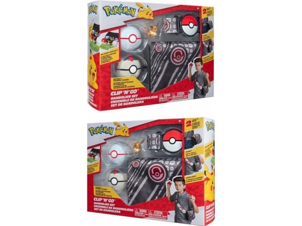 Figurka Pokemon POKEMON Bandolier Set Eevee Seria 4 , figurka