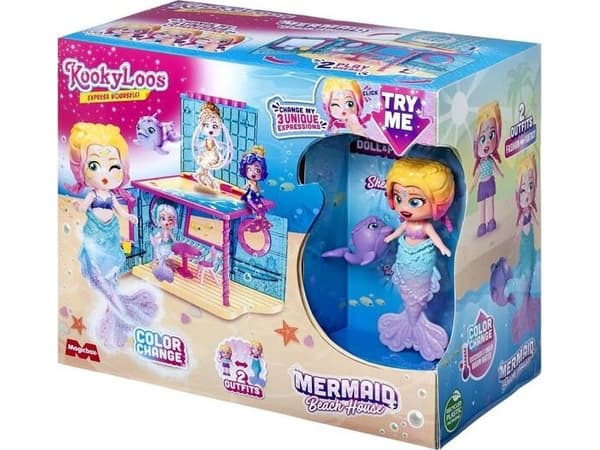 Magic Box KOOKYLOOS Mermaid Beach House figurka, domek