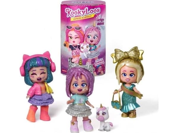 Magic Box KOOKYLOOS Glitter Glam Series 5 doll, figurine