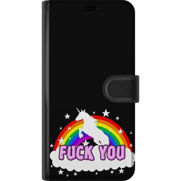 Apple iPhone 11 Pro Lompakkokotelo Yksisarvinen Sateenkaari