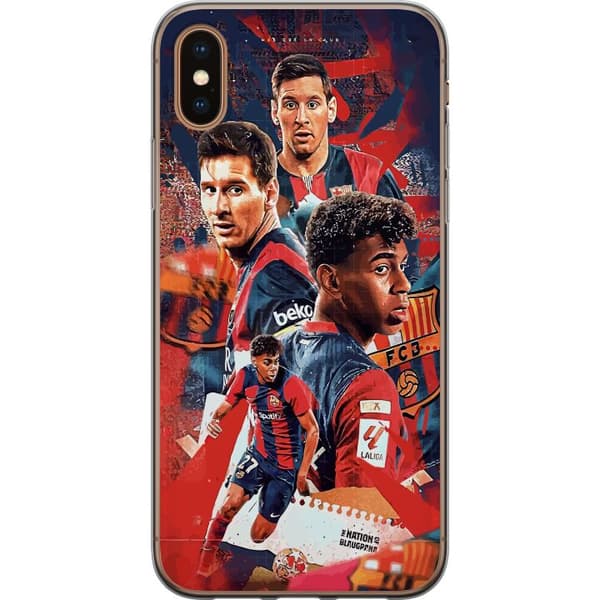 Apple iPhone XS Gennemsigtig cover Yamal Lamine x Messi
