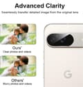 Pikkukuva 3 / 6: Google Pixel 9 Kameran Linssinsuoja Karkaistu Lasis 0,2mm