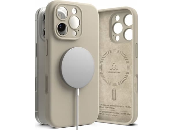 Ringke RINGKE SILICONE MAGNETIC MAGSAFE IPHONE 16 PRO MAX STONE