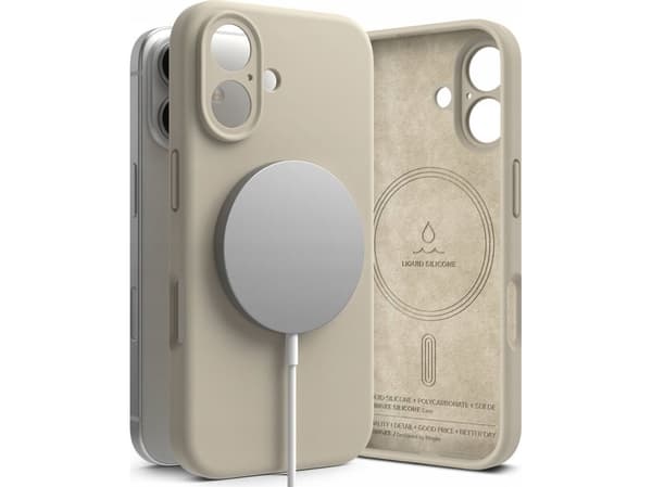 Ringke RINGKE RINGKE SILIKONIMAGNEETTINEN MAGNEETTINEN MAGSAFE IPHONE 16 KIVI KIVI