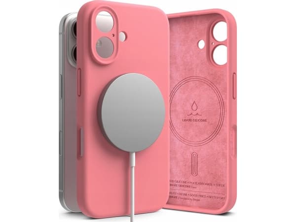 Ringke RINGKE RINGKE SILICONE MAGNETIC MAGSAFE IPHONE 16 PINK