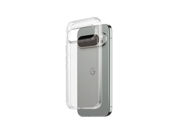 PanzerGlass HardCase - Baksidedeksel for mobiltelefon - plastikk - gjennomsiktig - for Google Pixel 9, 9 Pro