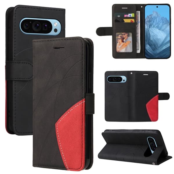 Til Google Pixel 9 / 9 Pro KT-serie-1 dobbeltfarve etui