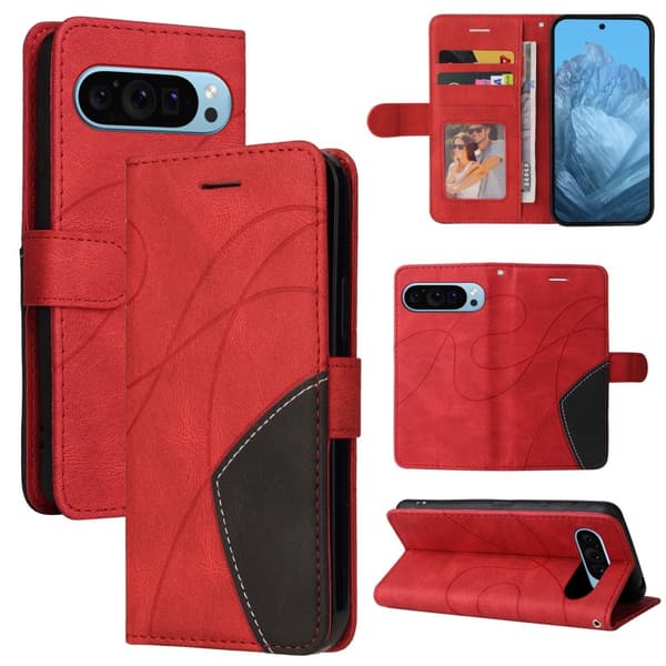 Til Google Pixel 9 / 9 Pro KT-serie-1 dobbeltfarve etui