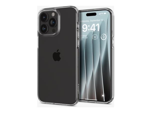 Spigen Liquid Air, Cover, Apple, iPhone 16, 15.5 cm (6.1"), Transparent