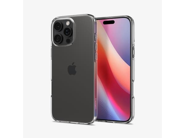 Spigen Liquid Air, Omslag, Apple, iPhone 16 Pro, 16 cm (6.3"), Transparent