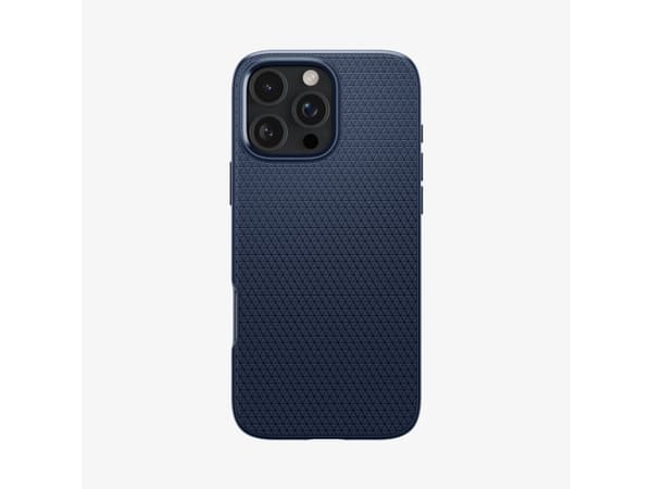 Spigen Liquid Air, kansi, Apple, iPhone 16 Pro, 16 cm (6,3"), tummansininen