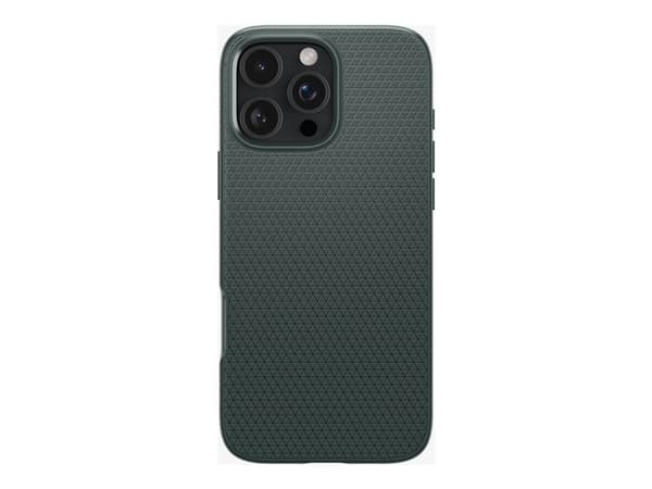 Spigen Liquid Air - Baksidesskydd för mobiltelefon - termoplastisk polyuretan (TPU) - abyss green - för Apple iPhone 16 Pro