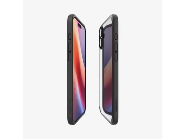 Spigen Ultra Hybrid, Omslag, Apple, iPhone 16 Plus, 17 cm (6.7"), Svart