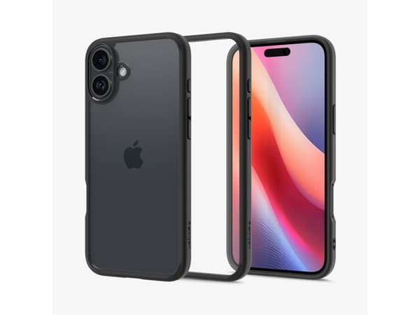 Spigen Ultra Hybrid, Omslag, Apple, iPhone 16 Plus, 17 cm (6.7"), Svart