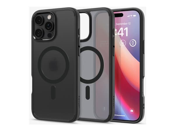 Spigen Ultra Hybrid (MagFit), Cover, Apple, iPhone 16 Pro Max, 17.5 cm (6.9"), Black