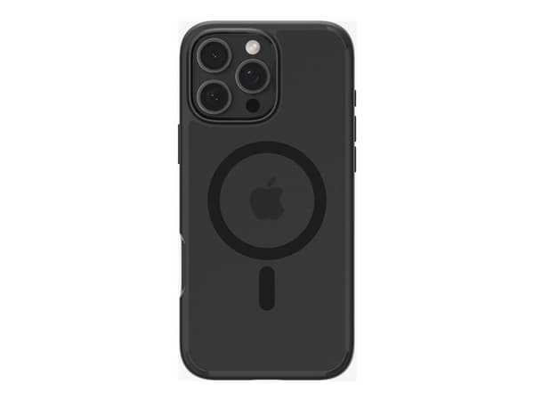 Spigen Ultra Hybrid MagFit - Baksidesskydd för mobiltelefon - MagSafe-kompatibilitet - polykarbonat, termoplastisk polyuretan (TPU) - frostad svart -