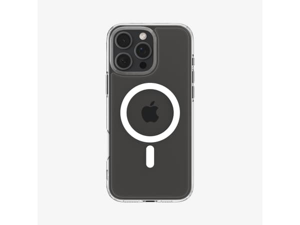 Spigen Ultra Hybrid (MagFit), Omslag, Apple, iPhone 16 Pro Max, 17,5 cm (6.9"), Transparent, Vit