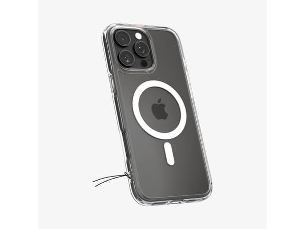 Spigen Ultra Hybrid (MagFit), Omslag, Apple, iPhone 16 Pro Max, 17,5 cm (6.9"), Transparent, Vit