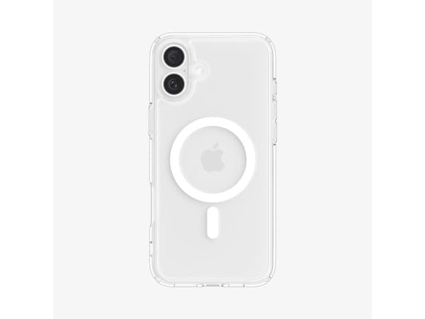 Spigen Ultra Hybrid (MagFit), Cover, Apple, iPhone 16 Plus, 17 cm (6.7"), Transparent, White