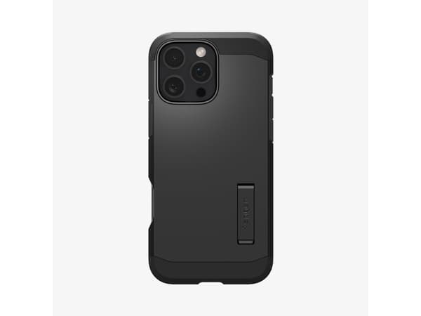 Spigen Tough Armor AI (MagFit), Omslag, Apple, iPhone 16 Pro, 16 cm (6.3"), Svart