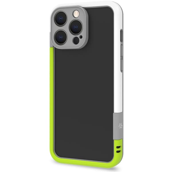 Celly Bumper iPhone 16 Pro Max Vit/Limegrön