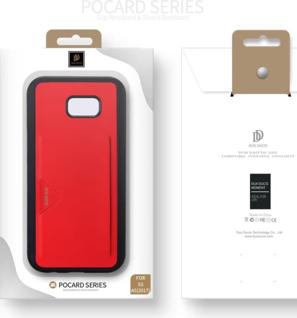 Dux Ducis Etui Dux ducis pocard SAMSUNG A5 2017 czerwony
