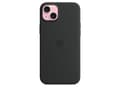 Miniatyrbilde 3 av 5: Apple - Baksidedeksel for mobiltelefon - MagSafe-samsvar - silikon - svart - for iPhone 15 Plus
