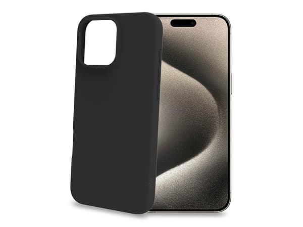 Celly CROMO1081BK, Omslag, Apple, iPhone 16 Pro Max, 17,5 cm (6.9"), Svart