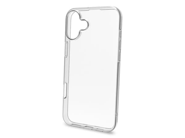 Celly GELSKIN1080, Cover, Apple, iPhone 16 Plus, 17 cm (6.7"), Transparent
