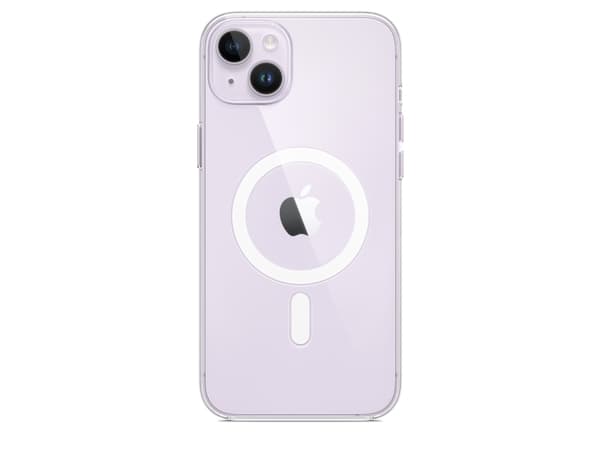 Apple - Baksidedeksel for mobiltelefon - MagSafe-samsvar - polykarbonat - blank - for iPhone 14 Plus