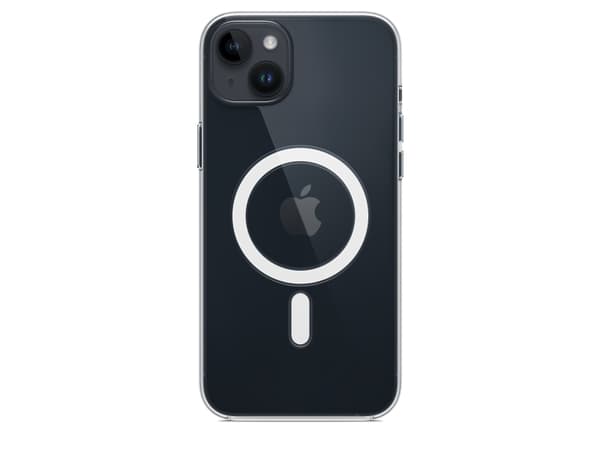 Apple - Baksidedeksel for mobiltelefon - MagSafe-samsvar - polykarbonat - blank - for iPhone 14 Plus