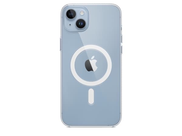 Apple - Baksidedeksel for mobiltelefon - MagSafe-samsvar - polykarbonat - blank - for iPhone 14 Plus