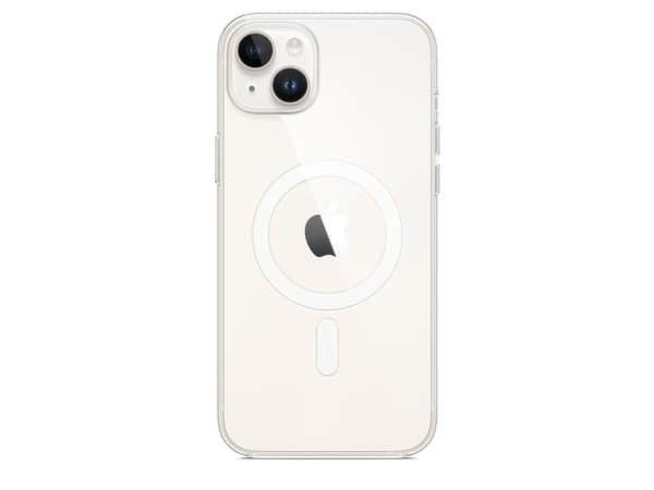 Apple - Baksidedeksel for mobiltelefon - MagSafe-samsvar - polykarbonat - blank - for iPhone 14 Plus