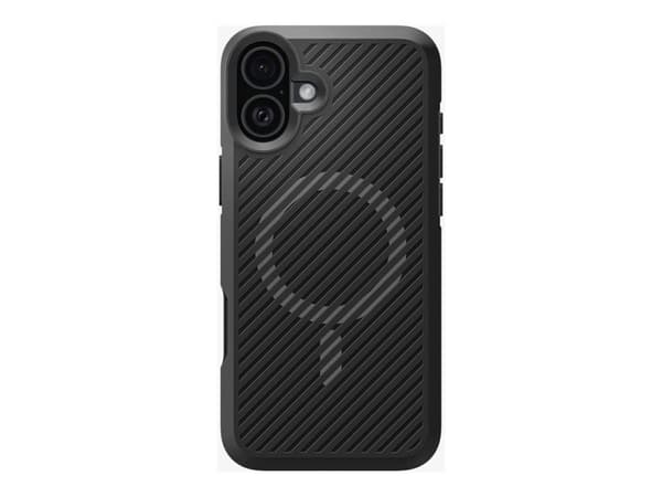Spigen Core Armor (MagFit), Cover, Apple, iPhone 16, 15.5 cm (6.1"), Black