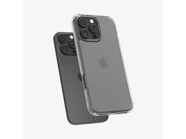 Spigen Ultra Hybrid - Baksidesskydd för mobiltelefon - polykarbonat (PC), termoplastisk polyuretan (TPU) - frostklar - för Apple iPhone 16 Pro