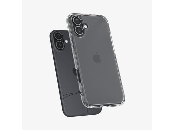 Spigen Ultra Hybrid, Cover, Apple, iPhone 16, 15.5 cm (6.1"), Transparent