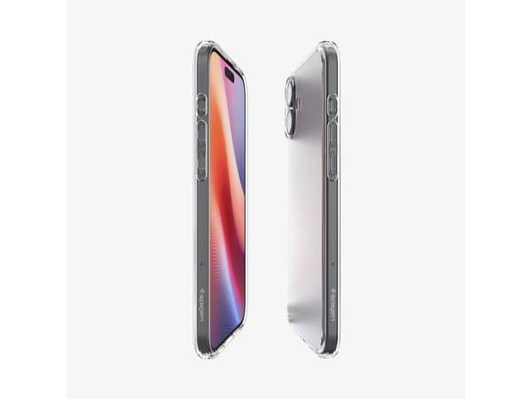 Spigen Ultra Hybrid, Cover, Apple, iPhone 16, 15.5 cm (6.1"), Transparent