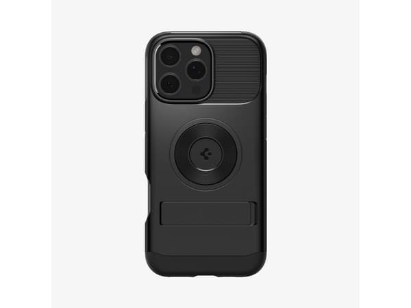 Spigen Slim Armor (MagFit), Omslag, Apple, iPhone 16 Pro Max, 17,5 cm (6.9"), Svart