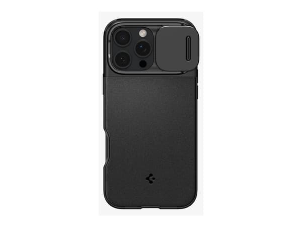 Spigen Optik Armor (MagFit), Cover, Apple, iPhone 16 Pro Max, 17.5 cm (6.9"), Black