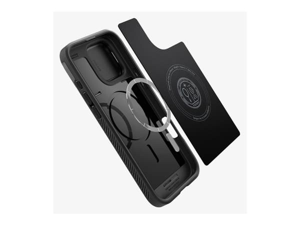 Spigen Optik Armor (MagFit), Cover, Apple, iPhone 16 Pro Max, 17.5 cm (6.9"), Black