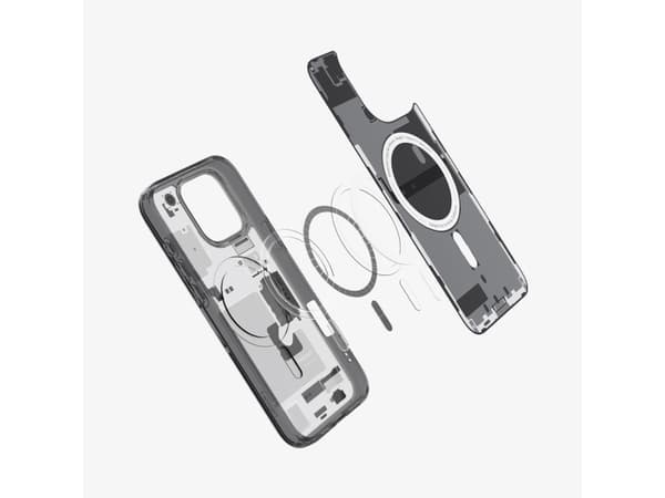 Spigen Ultra Hybrid Zero One MagFit - Bakdeksel for mobiltelefon - MagSafe-kompatibilitet - polykarbonat, termoplastisk polyuretan (TPU) - null en